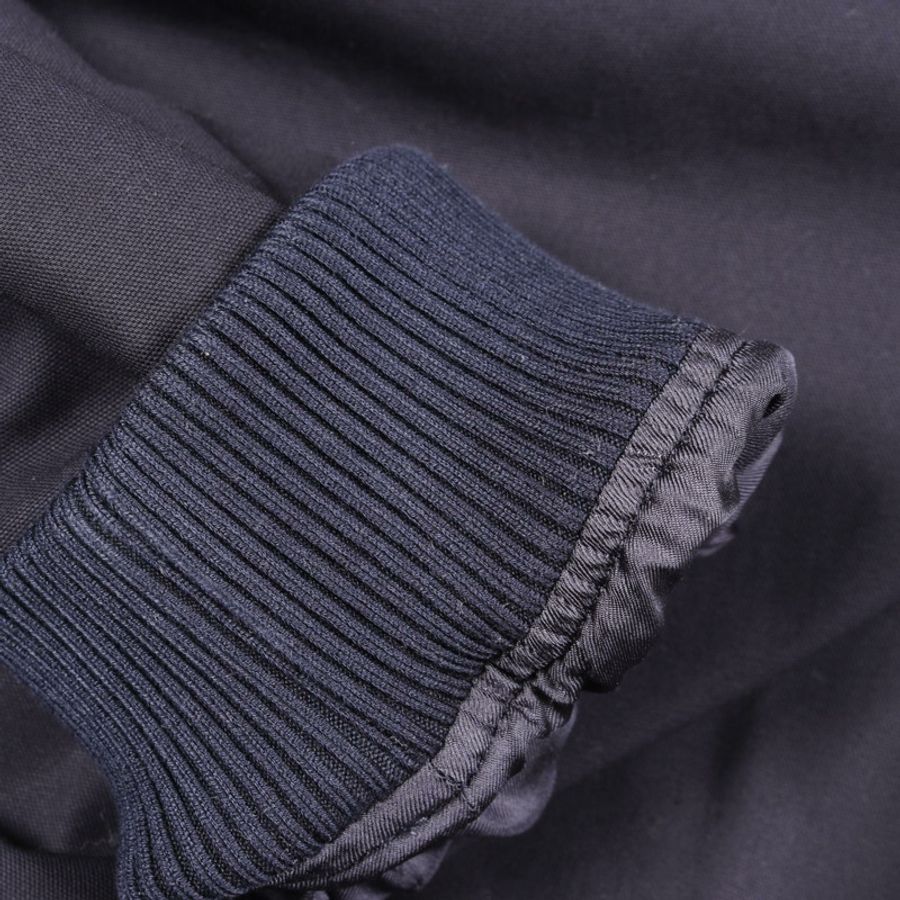 路易威登刺繡夾克寬鬆棉質海軍藍 50 碼二手男款 LV-10