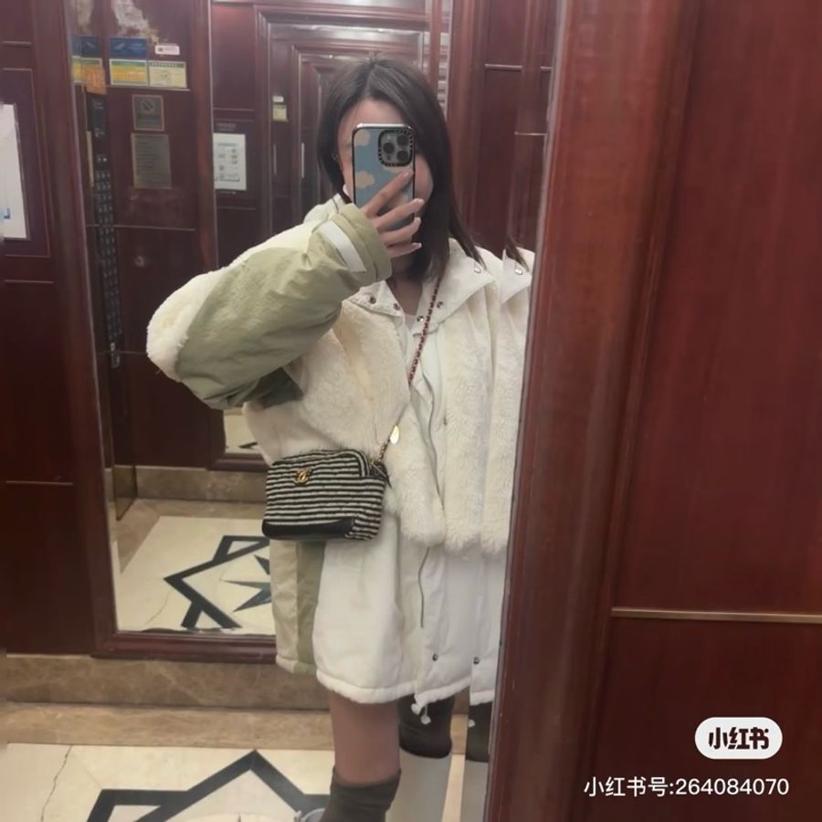 CHANEL 香奈兒 Coco Sailor 藍色 海軍風 條紋棉布面 肩背包 斜背包 相機包-18