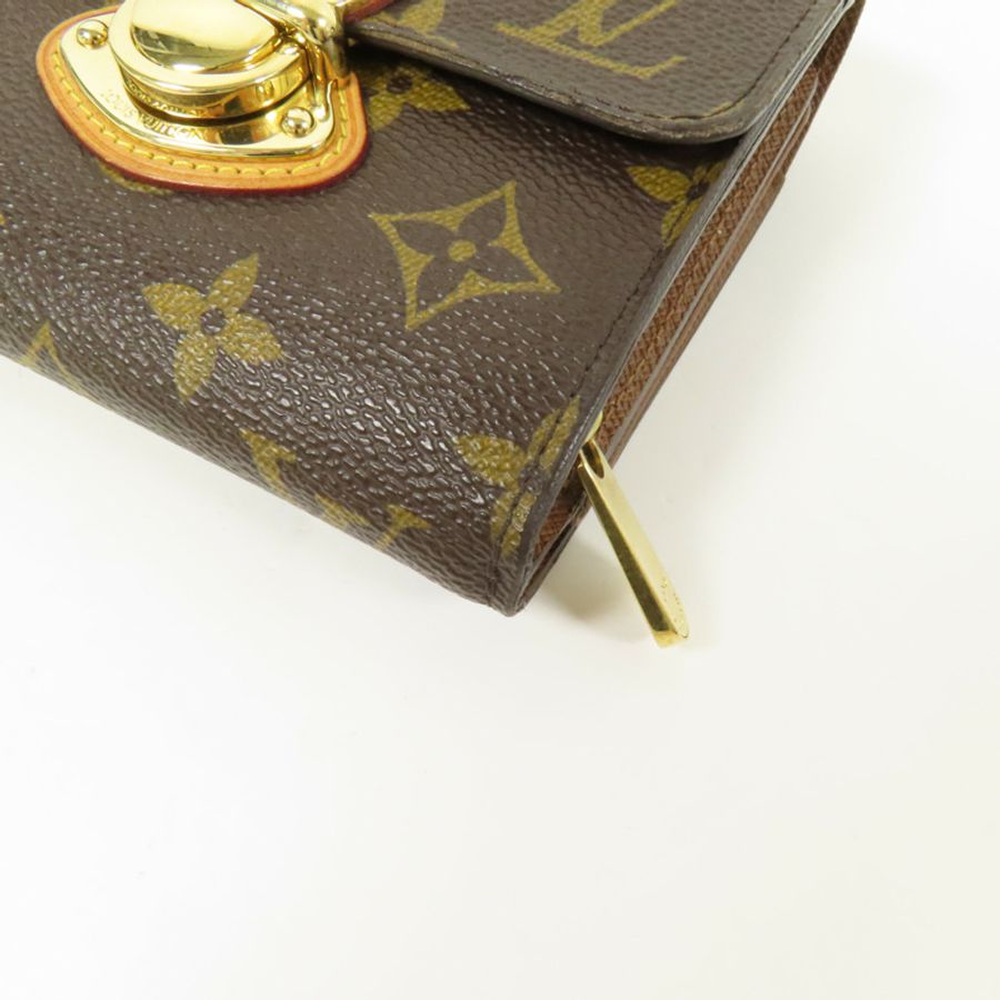 LOUIS VUITTON Monogram Portefeuille Joy Wallet金扣錢包-5
