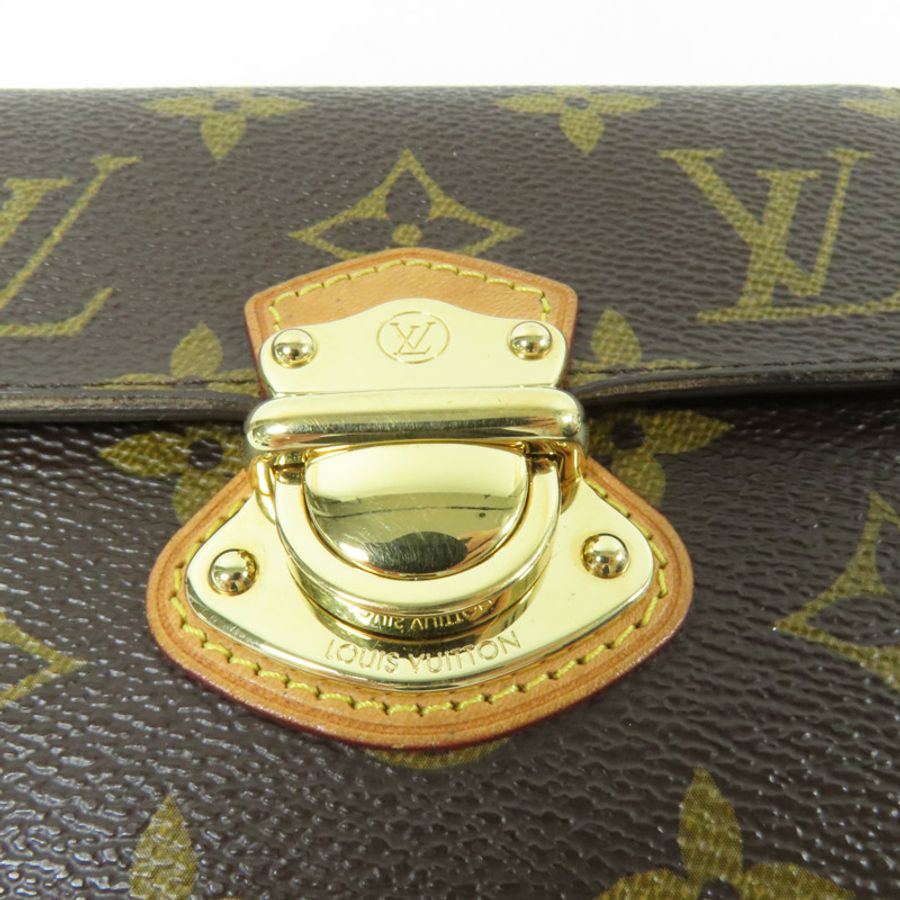 LOUIS VUITTON Monogram Portefeuille Joy Wallet金扣錢包-10