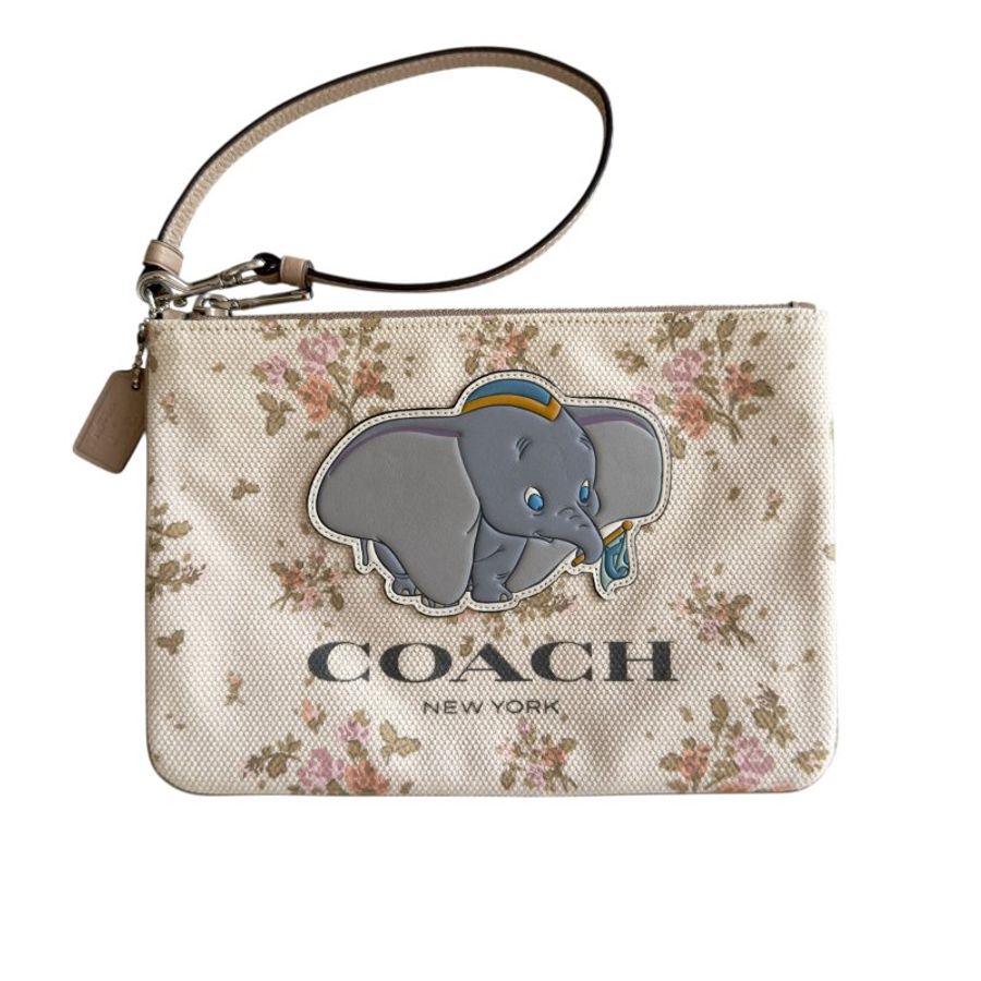 COACH 聯乘迪士尼 小飛象 手包-0