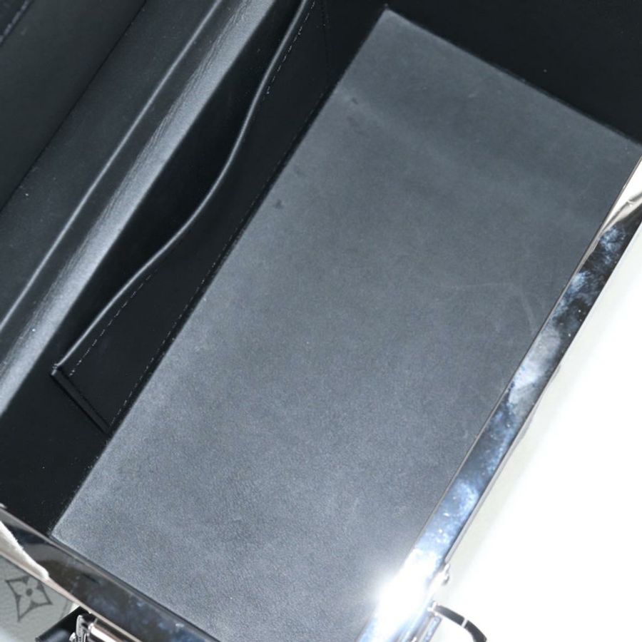 【日本直送】路易威登 Monogram Eclipse Split Mini Box Trunk Bag M21022 LV Auth 141164SM-9