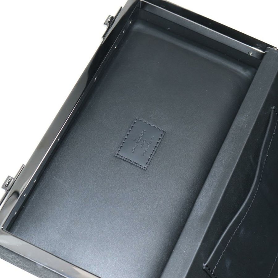 【日本直送】路易威登 Monogram Eclipse Split Mini Box Trunk Bag M21022 LV Auth 141164SM-26