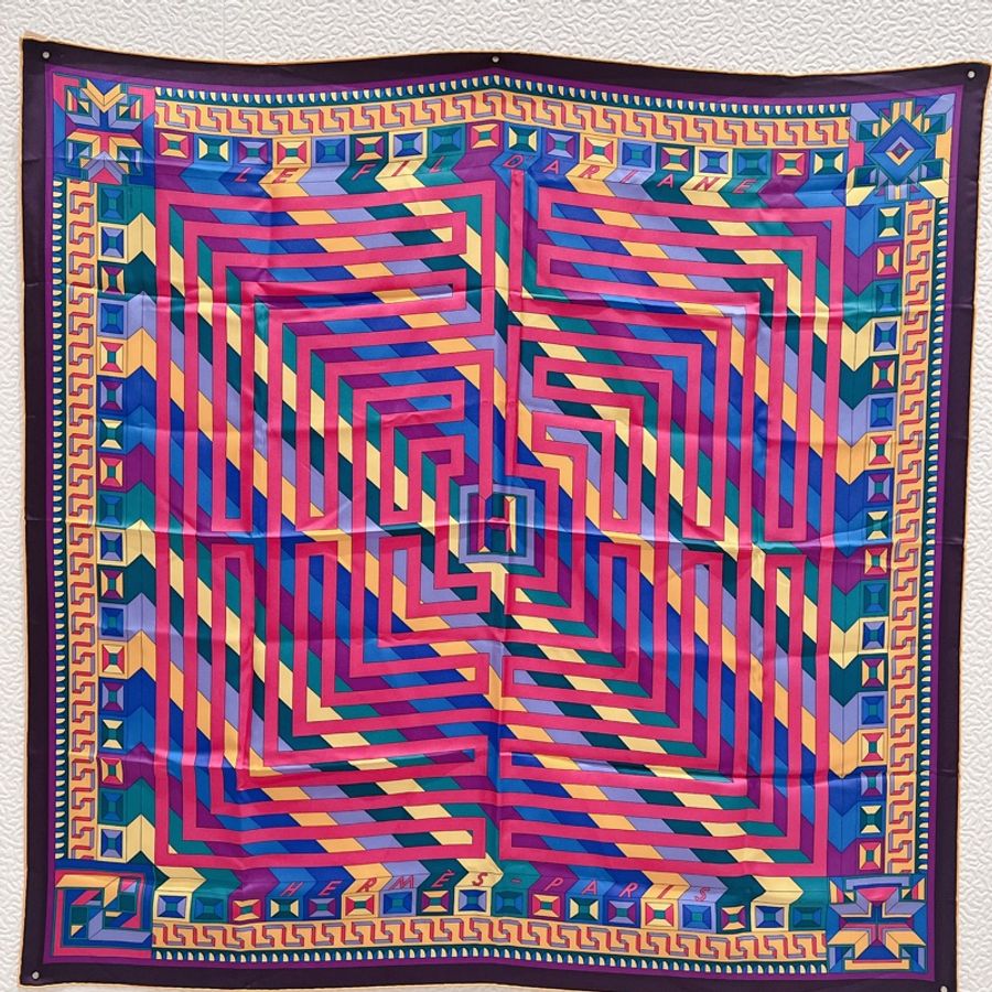 全新愛馬仕Hermes絲巾 90*90cm-1