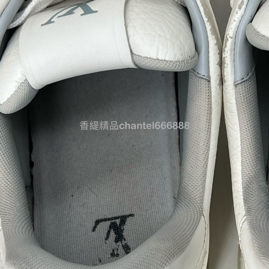 💗香緹國際精品💗 458 LV Trainer 白水泥 運動鞋 uk:8-8