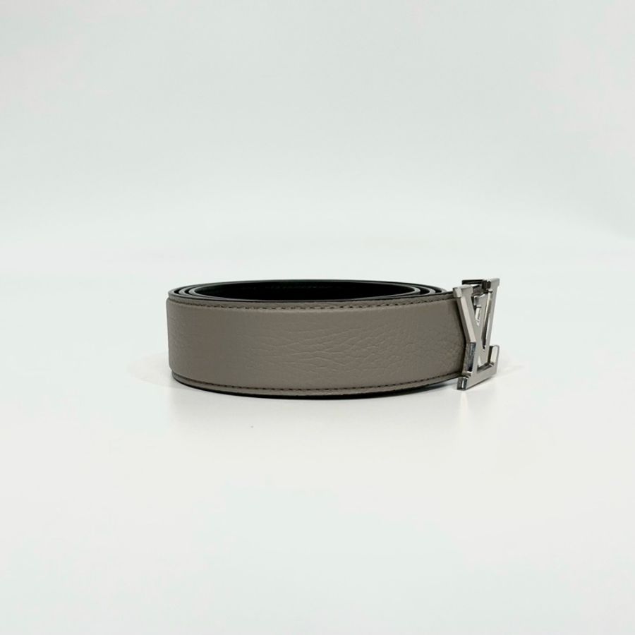 LV灰褐色雙面牛皮Heritage皮帶35mm M8501T-2