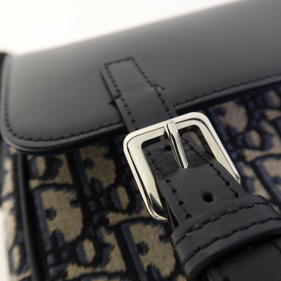Dior 【激減優惠】帆布Kids' Messenger Bag銀扣肩背袋-10