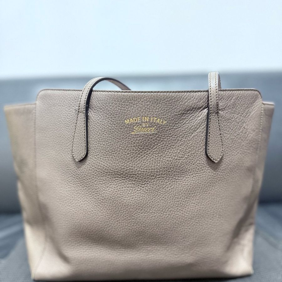 Gucci 牛皮托特包-0