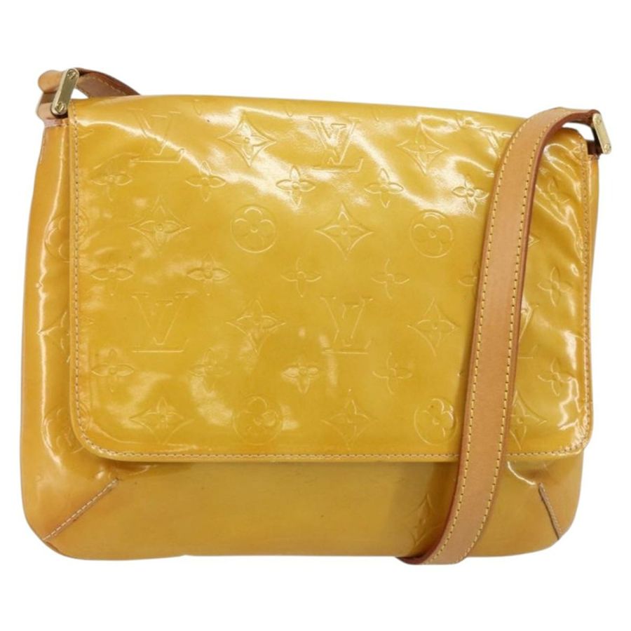 【日本直送】路易威登 Monogram Vernis Thompson Street 手袋 米色 M91301 LV 正品 143121-0