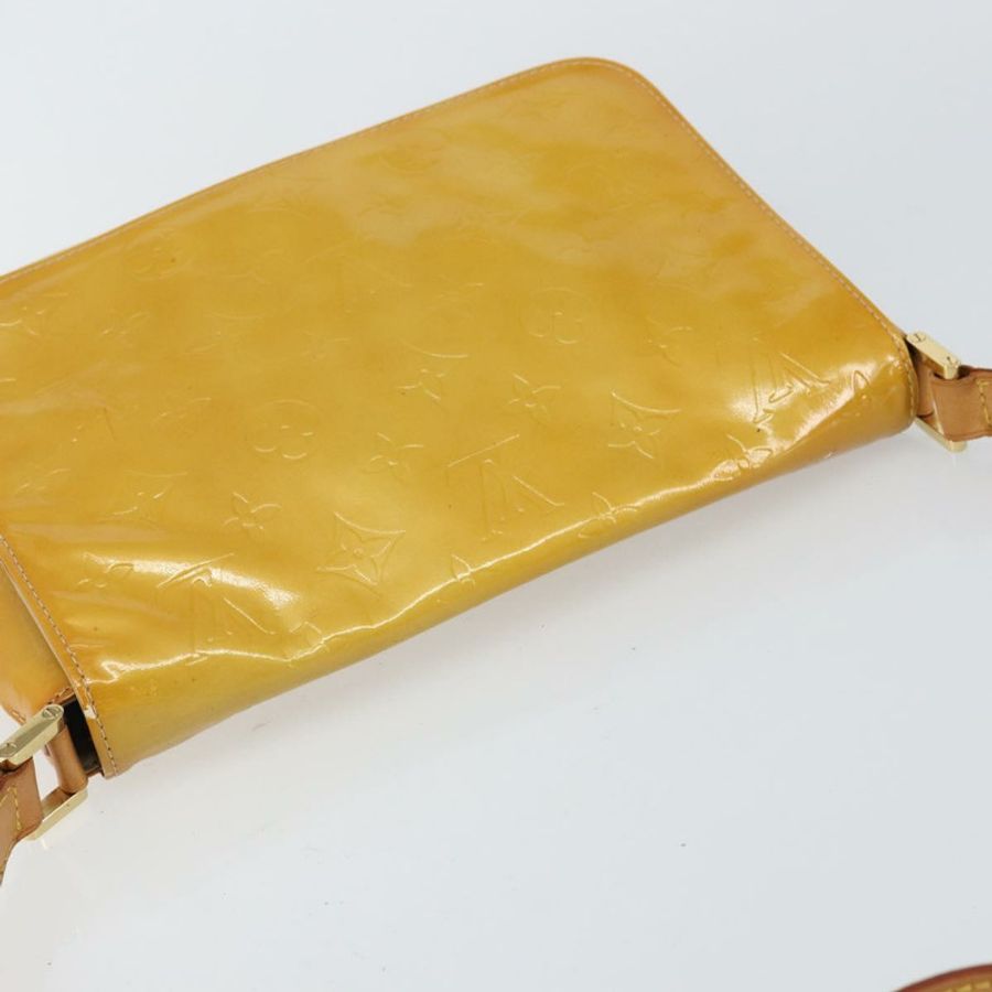 【日本直送】路易威登 Monogram Vernis Thompson Street 手袋 米色 M91301 LV 正品 143121-5