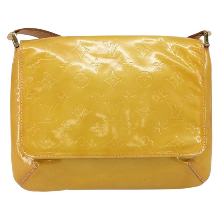 【日本直送】路易威登 Monogram Vernis Thompson Street 手袋 米色 M91301 LV 正品 143121-12