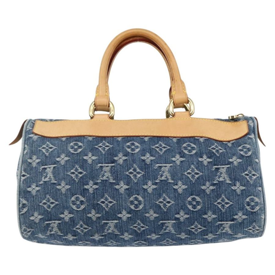【日本直送】路易威登 Monogram Denim Neo Speedy 手提包 藍色 M95019 LV 正品 128934V-1