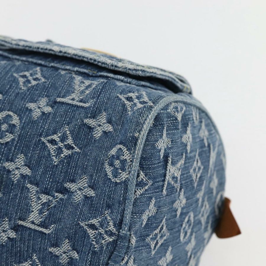 【日本直送】路易威登 Monogram Denim Neo Speedy 手提包 藍色 M95019 LV 正品 128934V-13