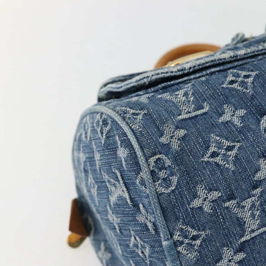 【日本直送】路易威登 Monogram Denim Neo Speedy 手提包 藍色 M95019 LV 正品 128934V-14