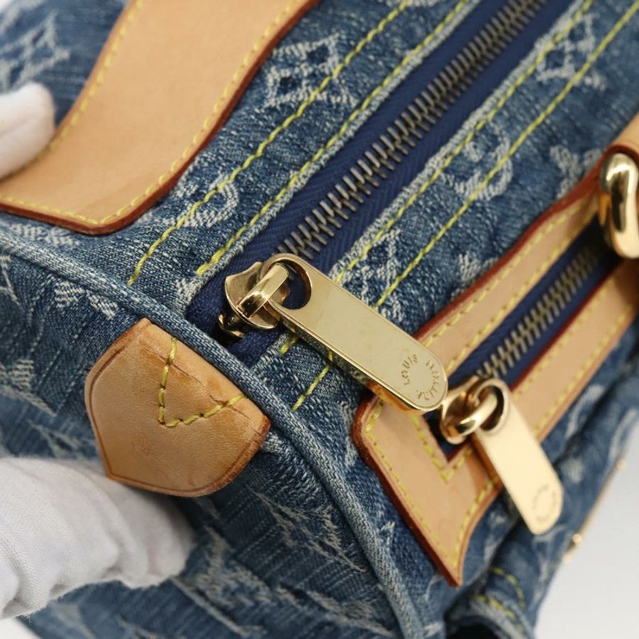 【日本直送】路易威登 Monogram Denim Neo Speedy 手提包 藍色 M95019 LV 正品 128934V-16
