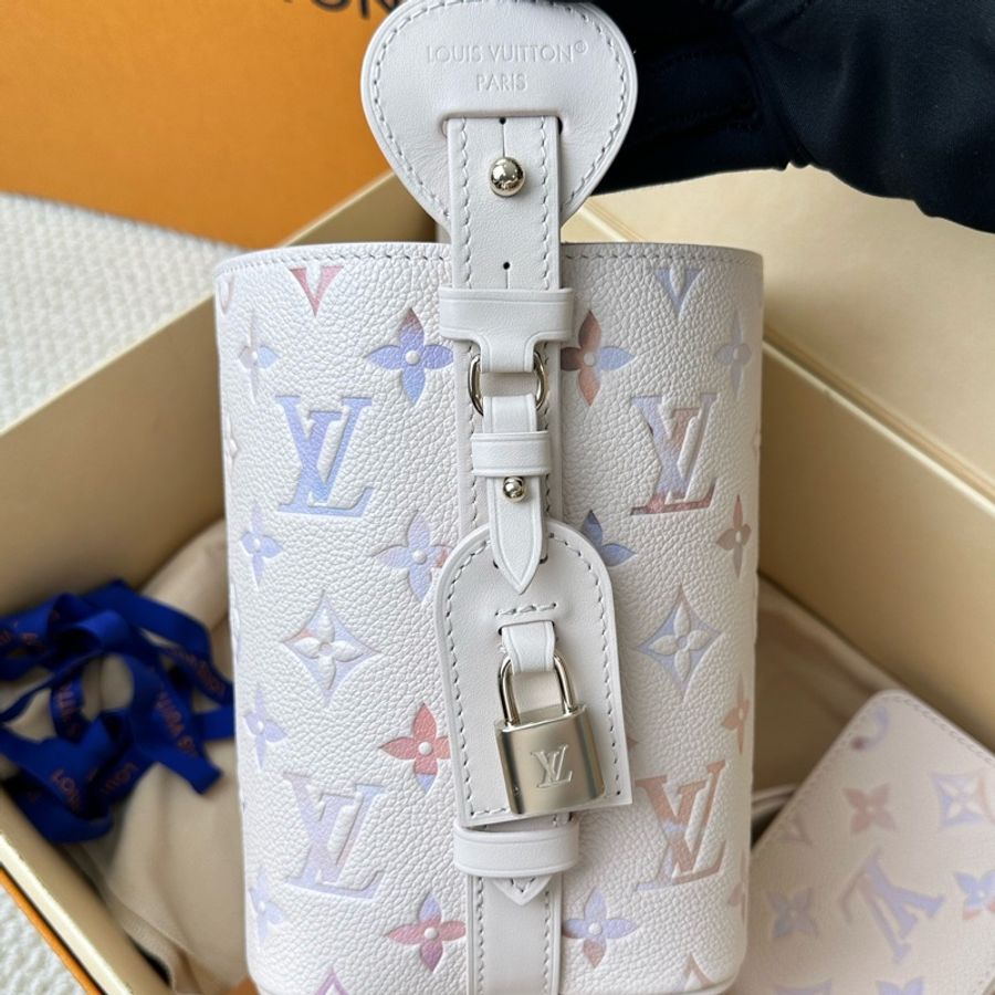 LV allin bb夢幻紫 限定款 漸變幻彩色 25年-4