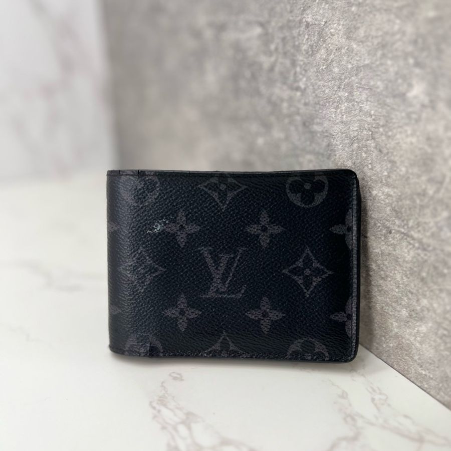 💗香緹國際精品💗542 LV 黑武士短夾-0