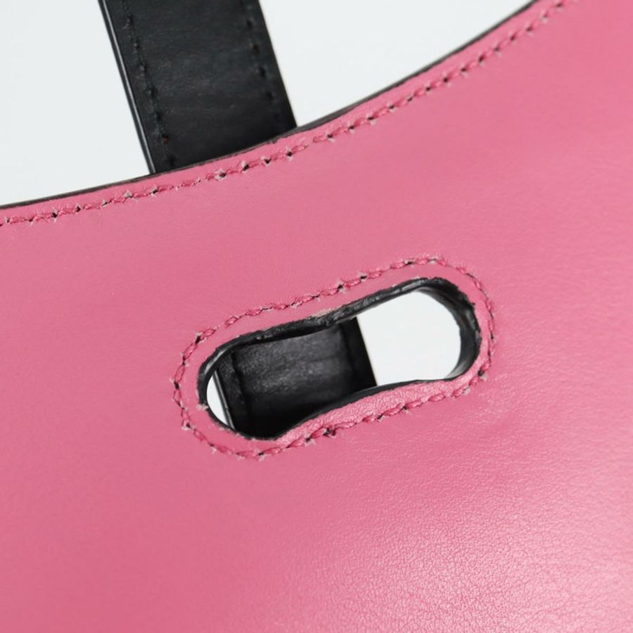 【日本直送】PRADA Bell 手提包 皮革 兩用 粉金配色 正品 141818M-9