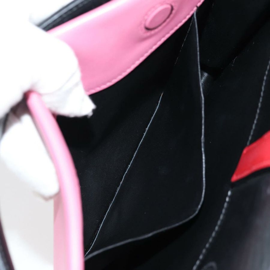 【日本直送】PRADA Bell 手提包 皮革 兩用 粉金配色 正品 141818M-25