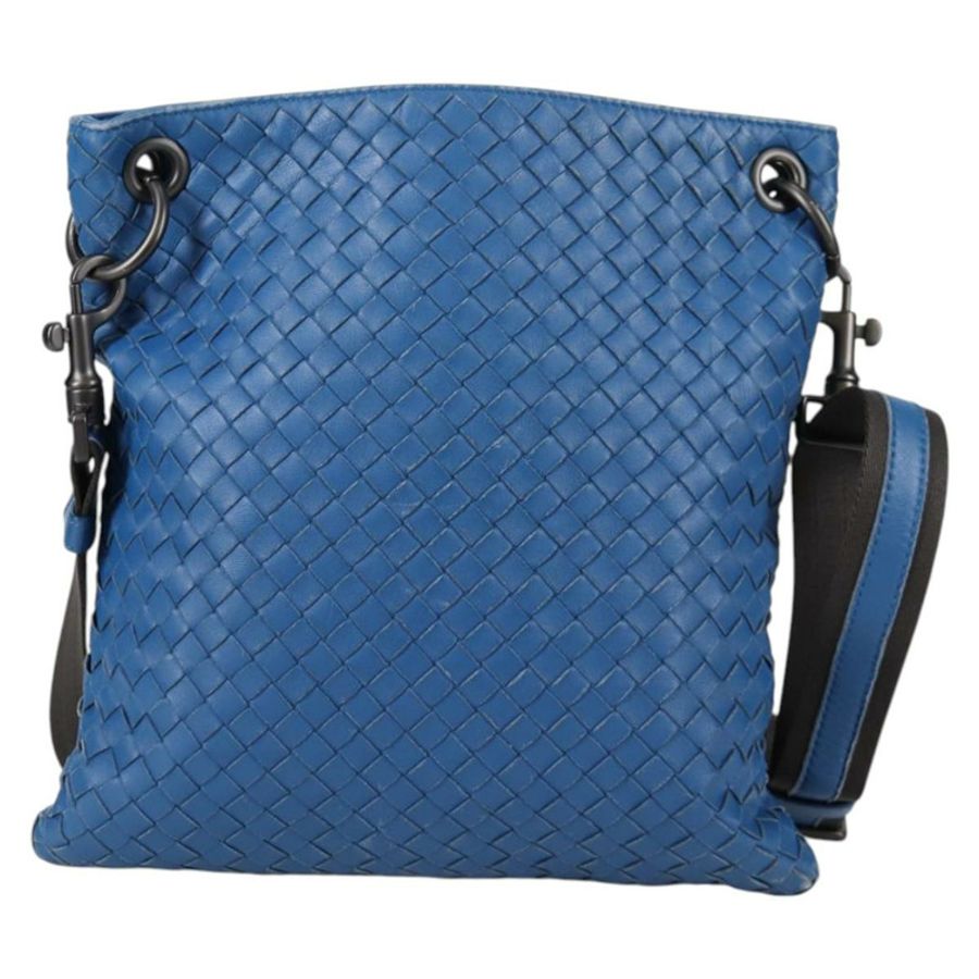 【日本直送】BOTTEGA VENETA INTRECCIATO 單肩包皮革藍正品 142212V-12