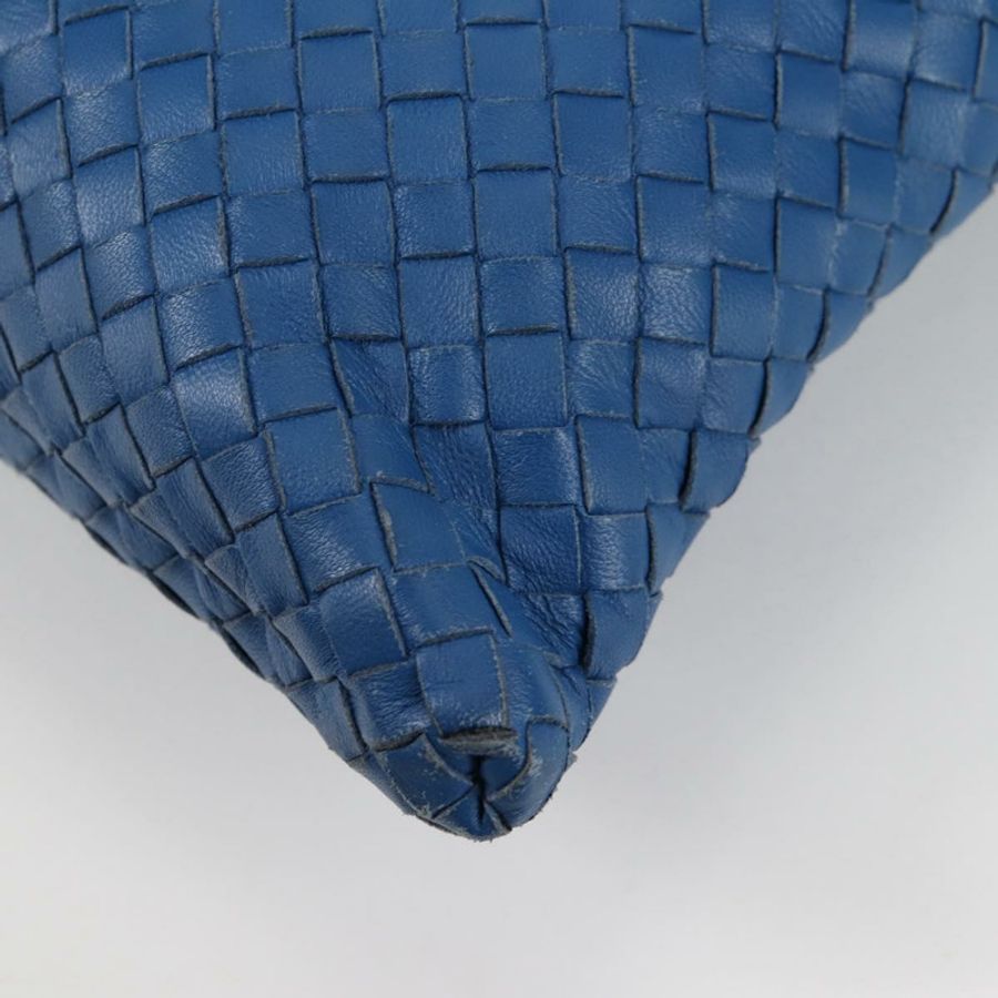 【日本直送】BOTTEGA VENETA INTRECCIATO 單肩包皮革藍正品 142212V-17