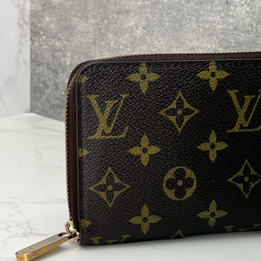 💗香緹國際精品💗543 LV M42616 老花拉鏈長夾-2