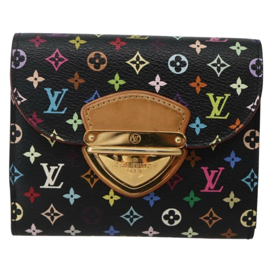 【日本直送】路易威登 Monogram Multicolor Portefeuille Joy 皮夾 M60282 LV Auth 142354V-12