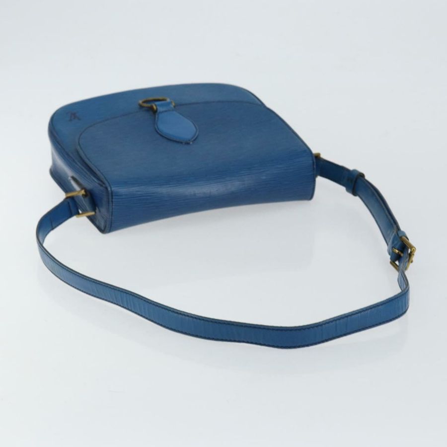 【日本直送】路易威登 Epi Saint Cloud GM 單背包,托萊多藍,M52195,LV 正品,編號 143463-6