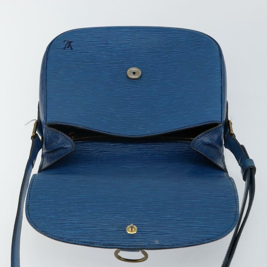 【日本直送】路易威登 Epi Saint Cloud GM 單背包,托萊多藍,M52195,LV 正品,編號 143463-18