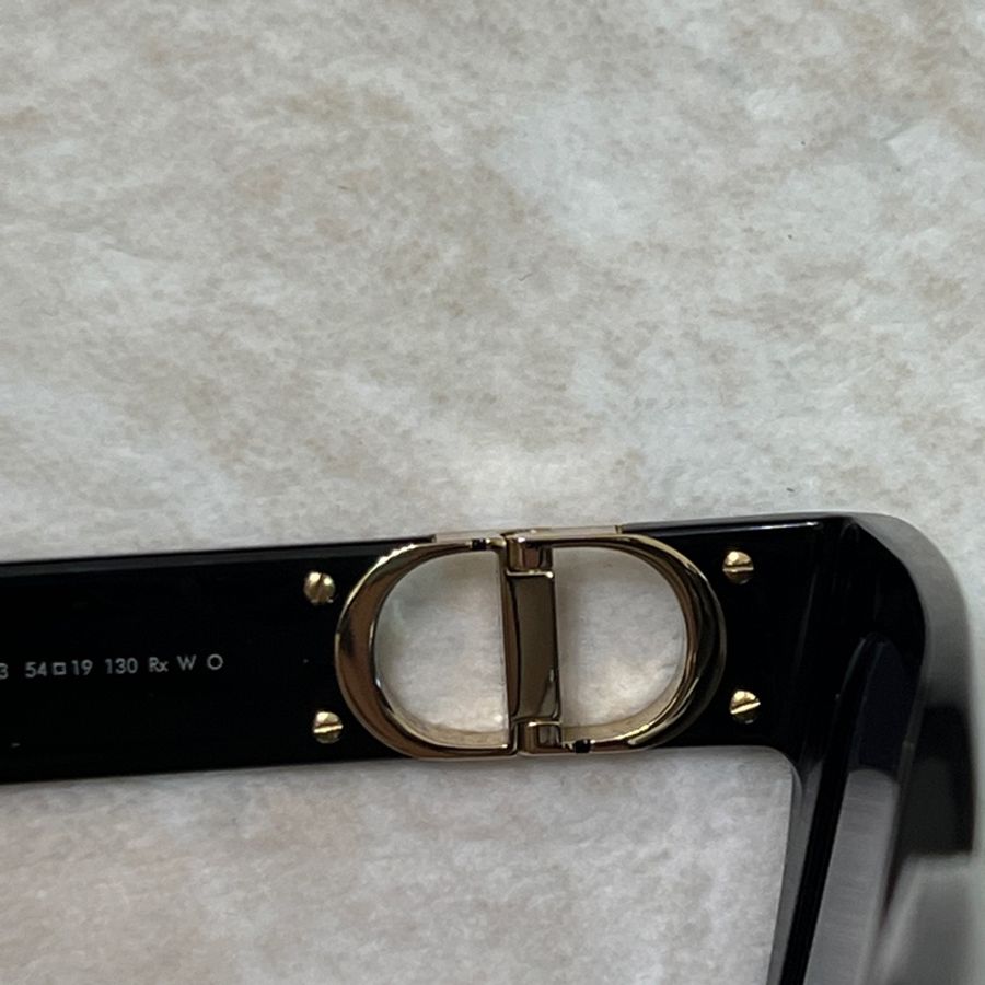 Dior 黑色方框太陽眼鏡 30Montaigne S8U-11