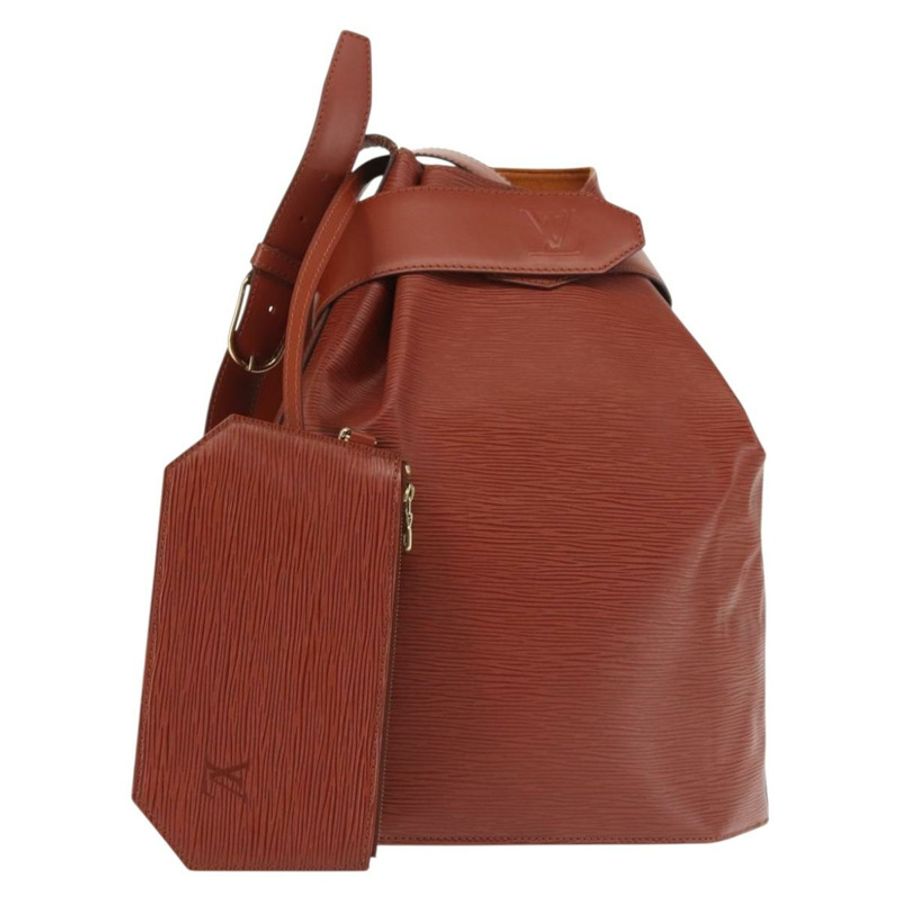 【日本直送】路易威登 Epi Sac Depaule GM 肩背包 棕色 M80193 LV Auth 142870-0