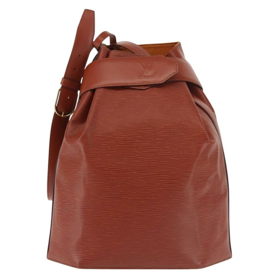 【日本直送】路易威登 Epi Sac Depaule GM 肩背包 棕色 M80193 LV Auth 142870-12