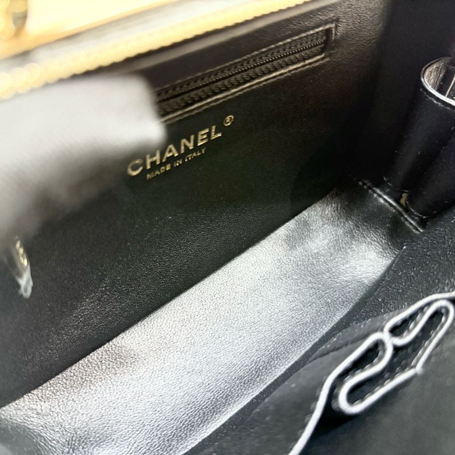 CHANEL黑色羊皮TRENDY CC雙拉鍊相機包AS1627-8