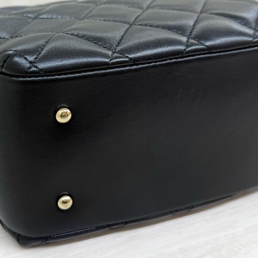 CHANEL黑色羊皮TRENDY CC雙拉鍊相機包AS1627-10