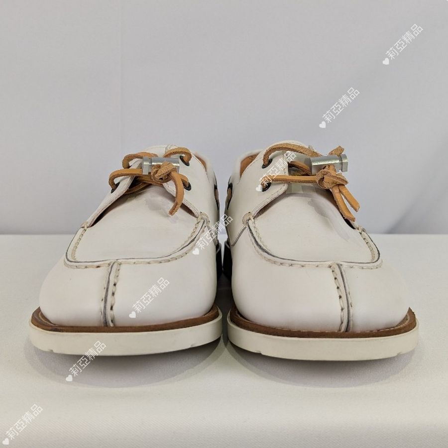 莉亞精品♡LV Cup 限量款皮革帆船鞋 尺碼38.5 九新美鞋-1