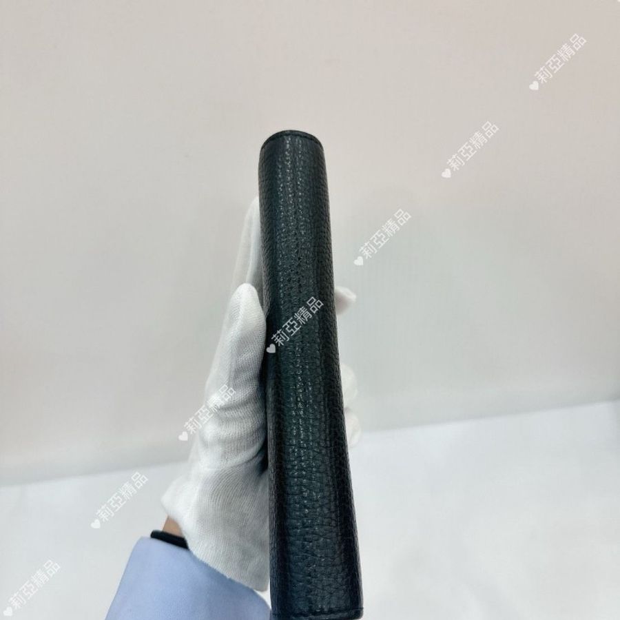 莉亞精品♡Gucci Soho長夾 黑 二手美品-3