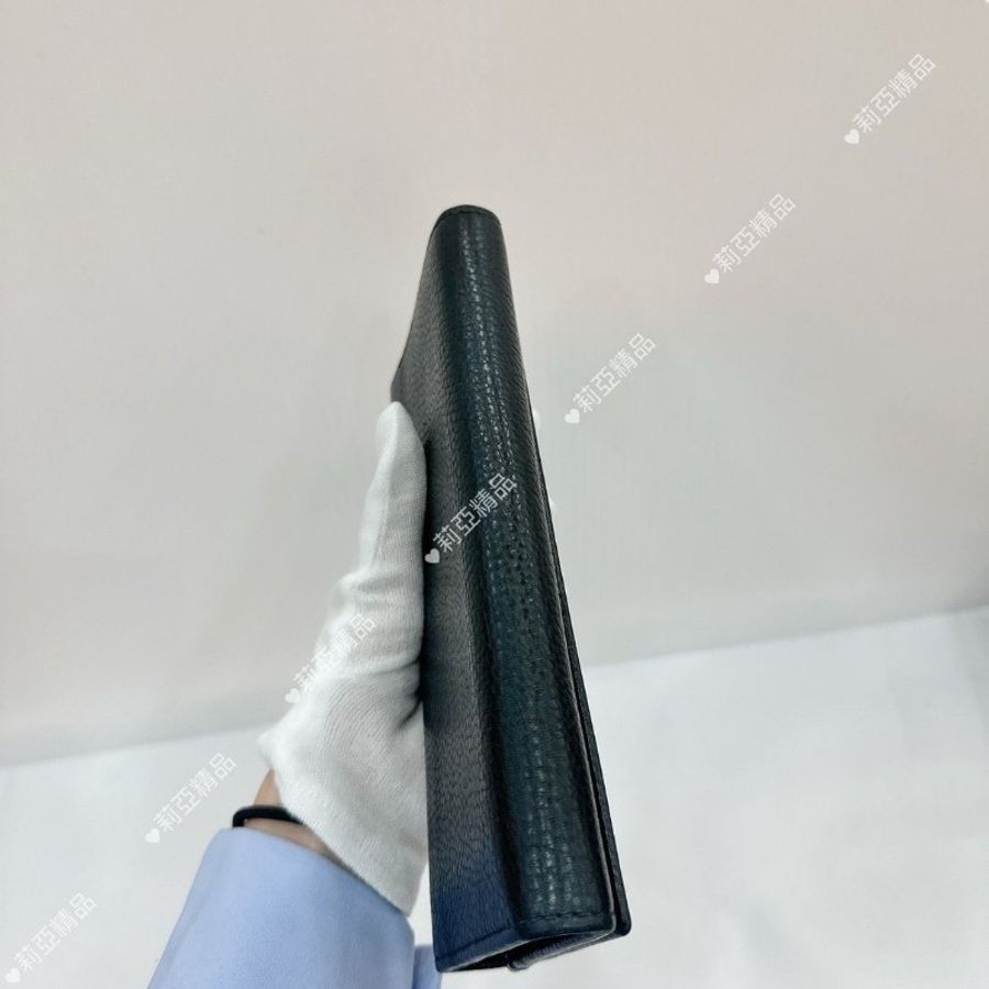 莉亞精品♡Gucci Soho長夾 黑 二手美品-4