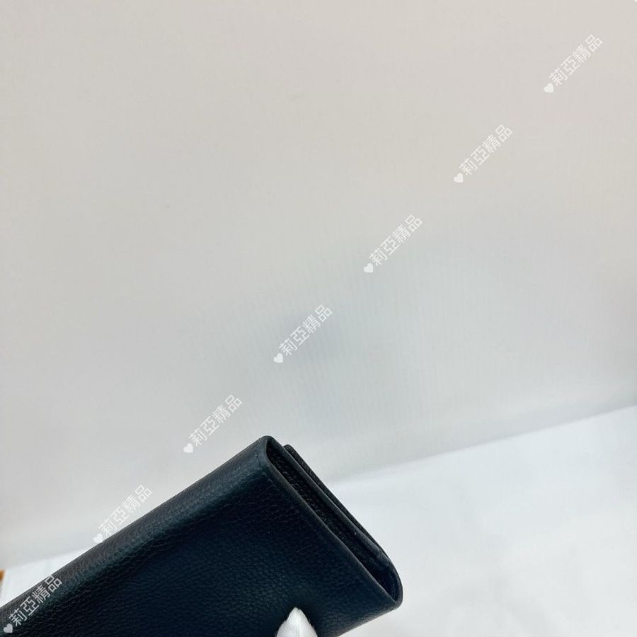 莉亞精品♡Gucci Soho長夾 黑 二手美品-7