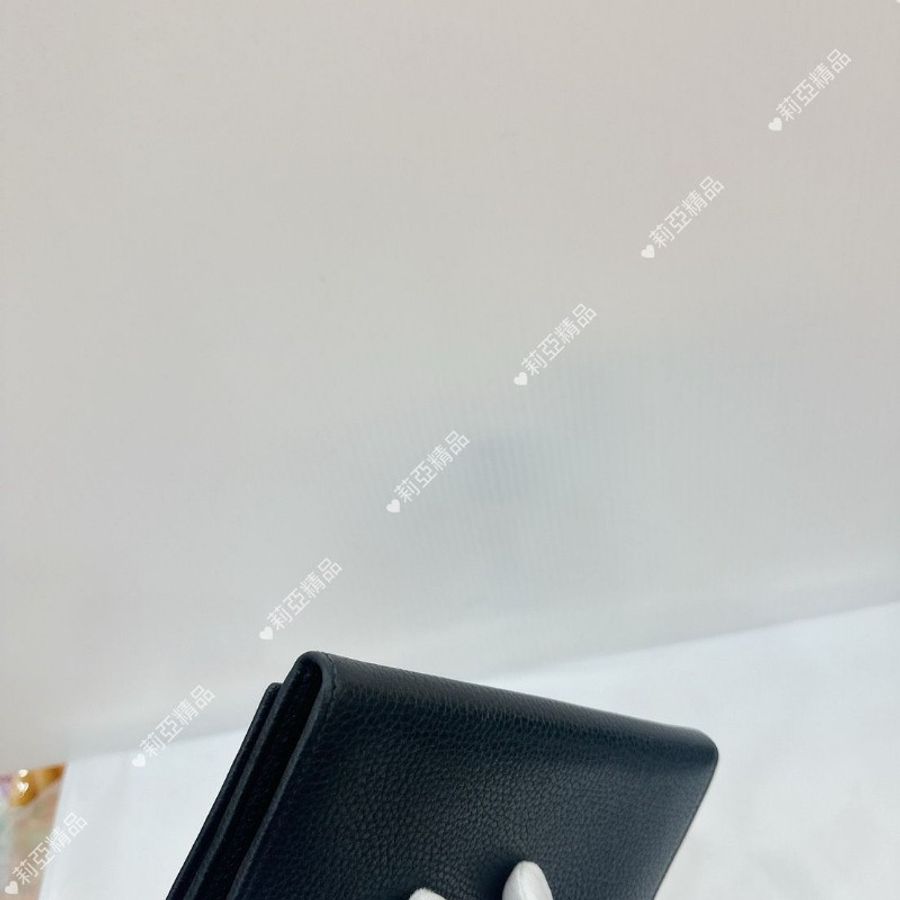 莉亞精品♡Gucci Soho長夾 黑 二手美品-8