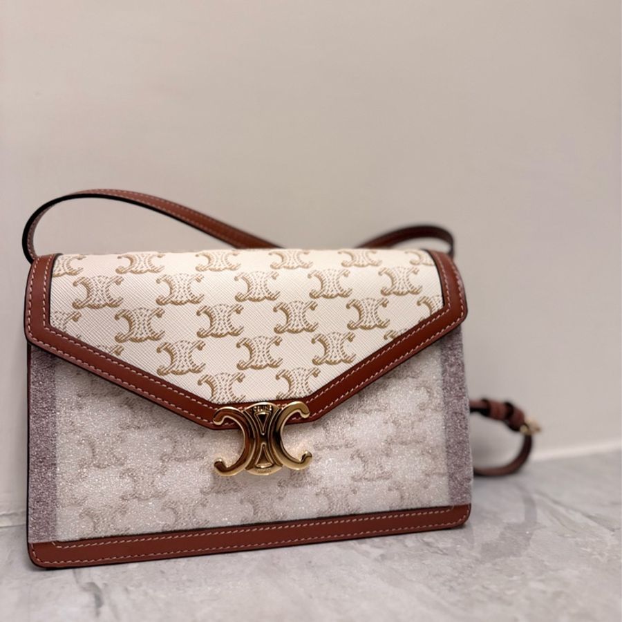 Celine 凱旋門 Envelope 斜背包-0