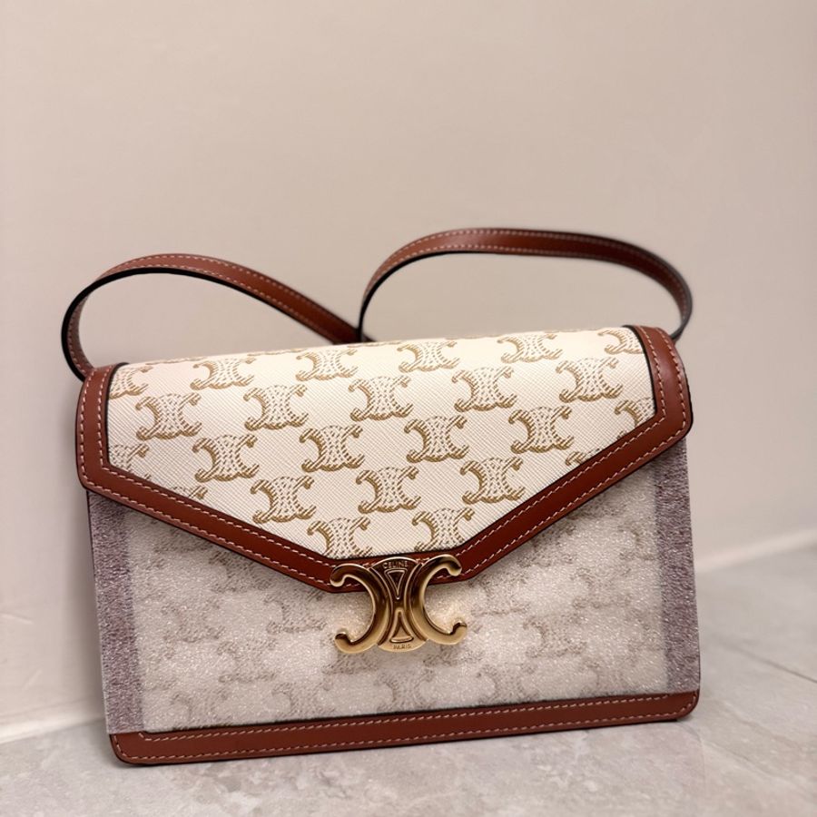 Celine 凱旋門 Envelope 斜背包-1