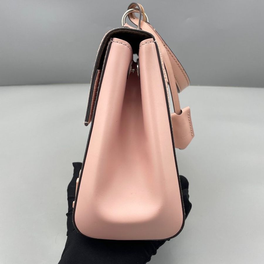 97新 二手LV路易威登克鲁尼bb粉色-7