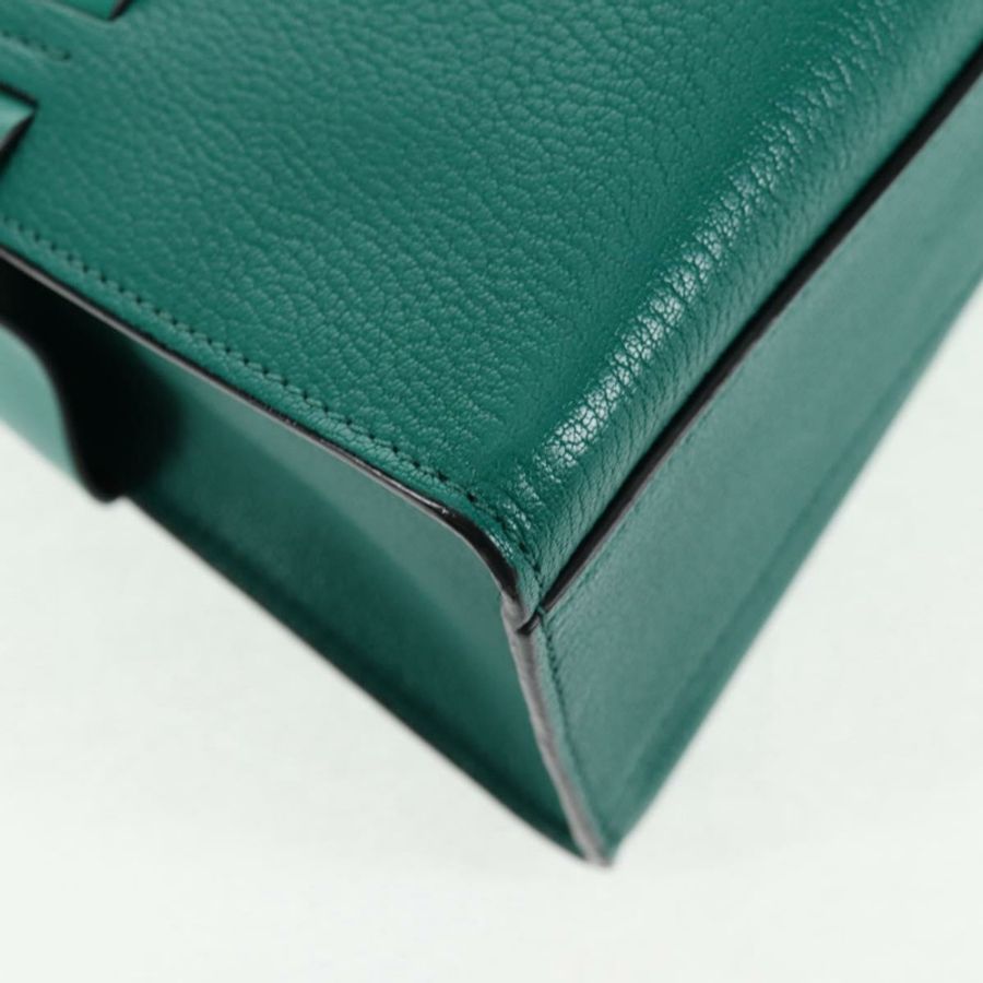 【日本直送】Miu Miu Matelasse 手提包 皮革 2way 綠金 正品 143983M-18