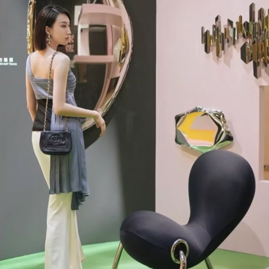 chanel vintage 香奈兒 黑金 mini 鍊條包 斜背包 肩背包 鏈條包 側背包-11