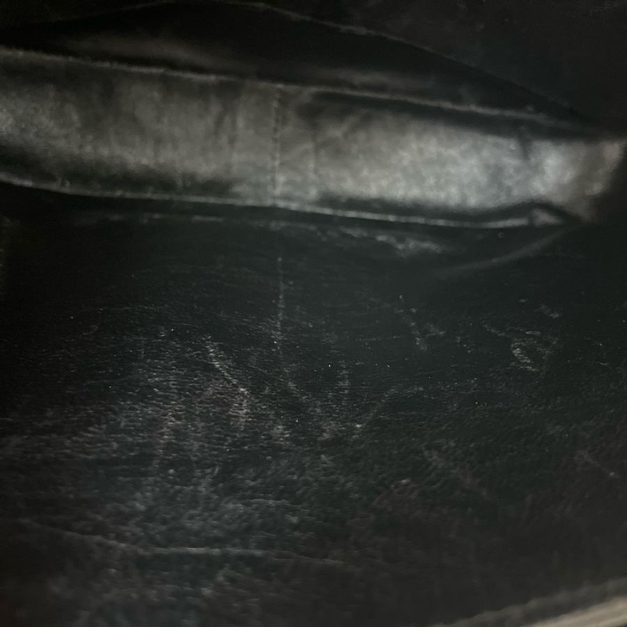 保存良好Celine vintage馬車金具BOX翻蓋包/肩斜背-38
