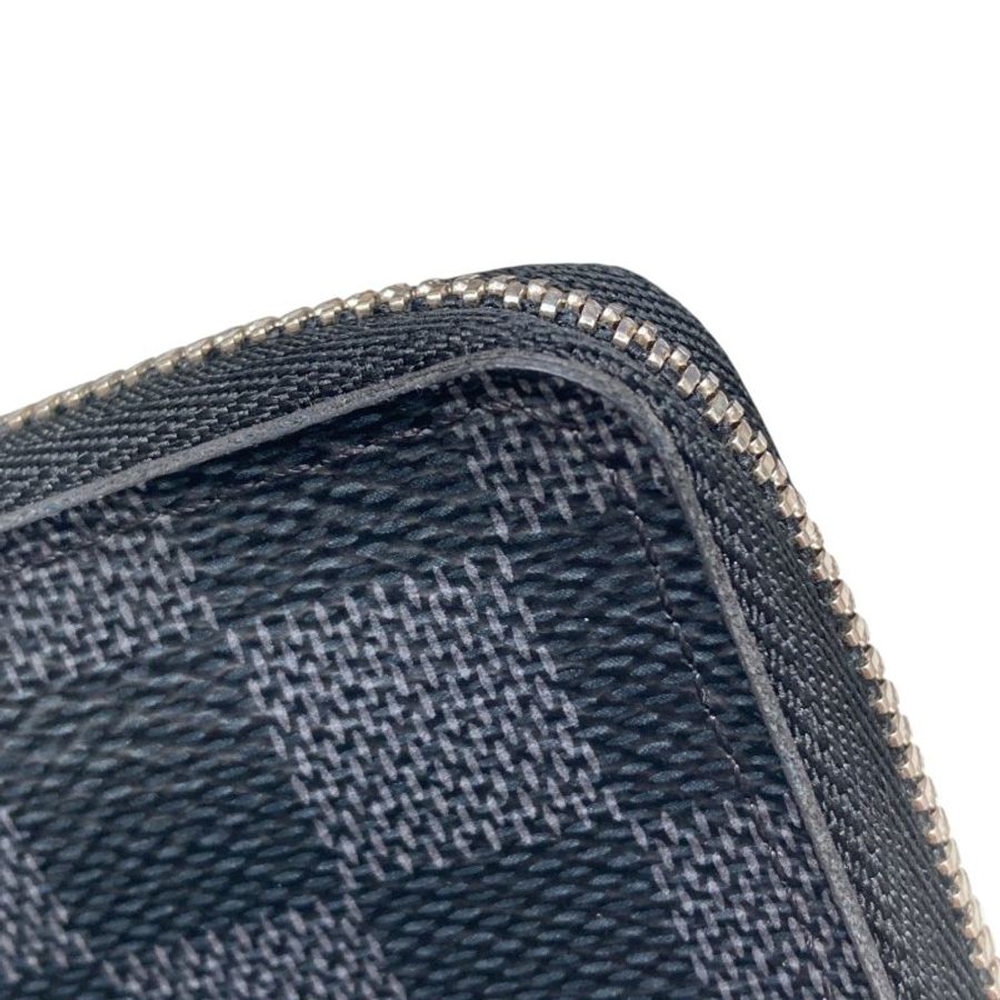 LOUIS VUITTON 路易威登 N63076 Zippy PVC帆布 零錢包 黑色棋盤格-16