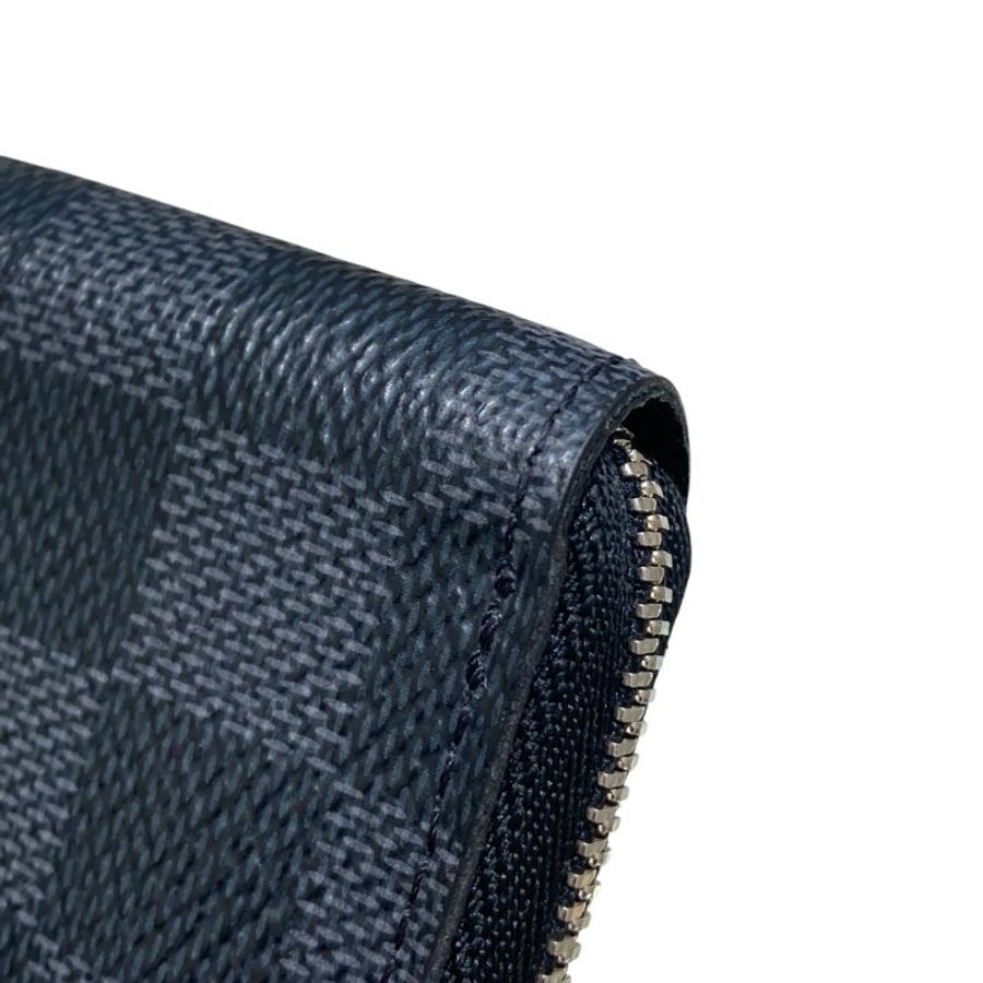LOUIS VUITTON 路易威登 N63076 Zippy PVC帆布 零錢包 黑色棋盤格-18