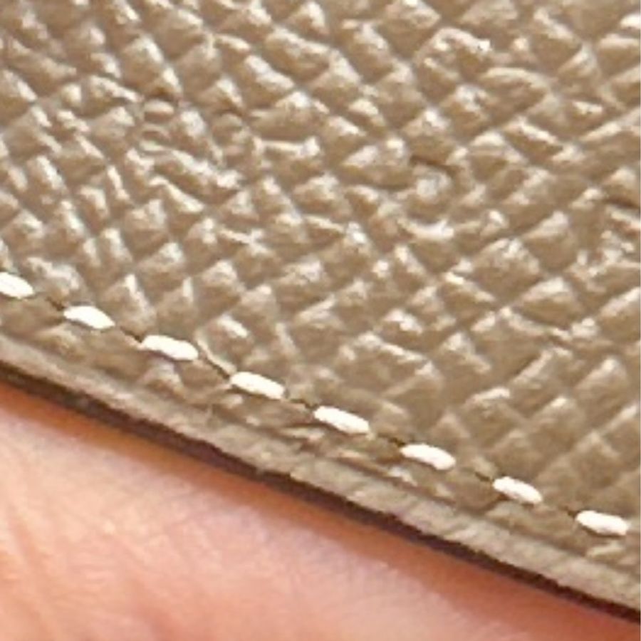 HERMES 大象灰金扣皮帶 (無配件)-15