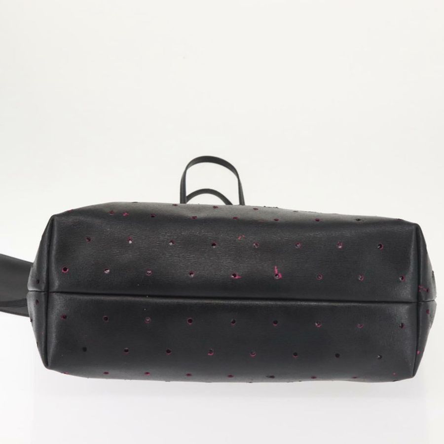 【日本直送】FENDI 托特包 皮革 黑色 金色 正品 bs29107-4