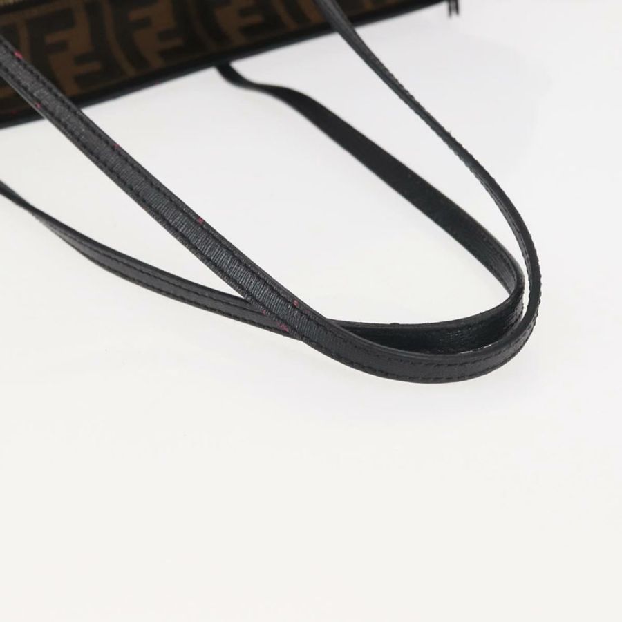 【日本直送】FENDI 托特包 皮革 黑色 金色 正品 bs29107-6